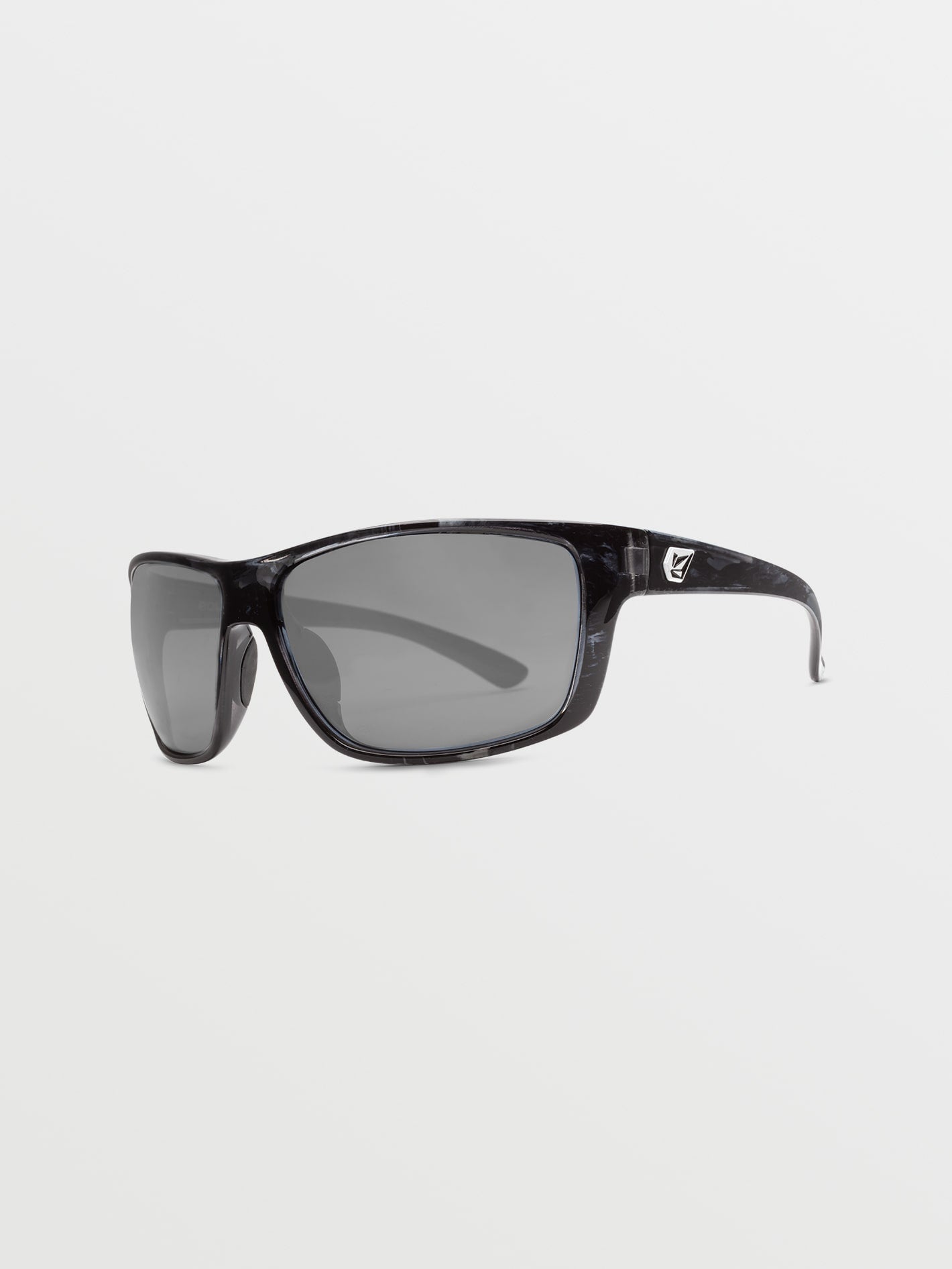 Roll Gloss Marbel Sonnenbrille (silber verspiegelte Gläser) – MARINA BLUE