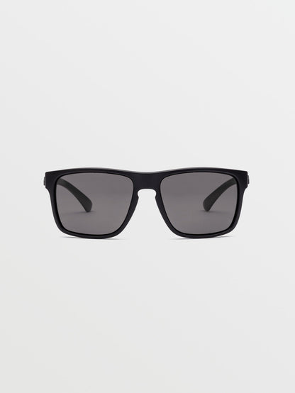 Trick BLACK matte sunglasses (grey polarized lenses) - GRAY POLAR