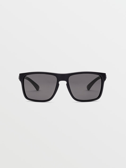 Lunettes de soleil Trick BLACK mat (verres polarisés gris) - GRAY POLAR