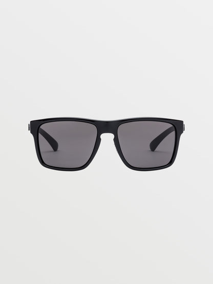 Lunettes de soleil Trick Gloss Black (Verres gris) - GRAY