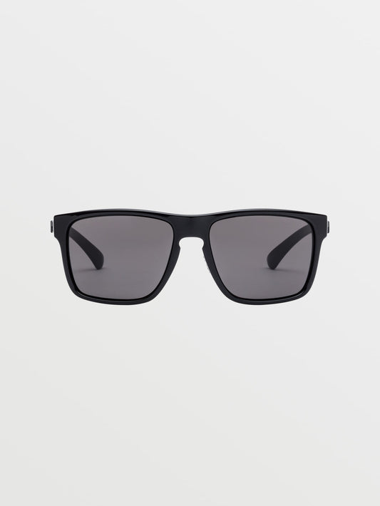 Lunettes de soleil Trick Gloss Black (Verres gris) - GRAY