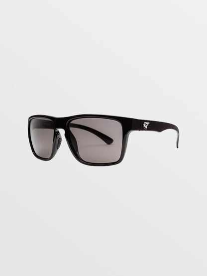 Lunettes de soleil Trick Gloss Black (Verres gris) - GRAY