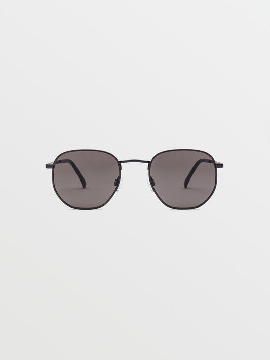 Lunettes de soleil Happening BLACK mat (Verres gris) - GRAY