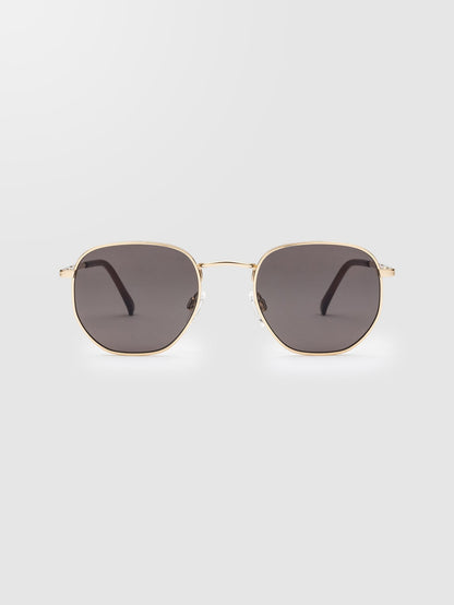 Lunettes de soleil Happening Gloss Gold (Verres gris) - GRAY