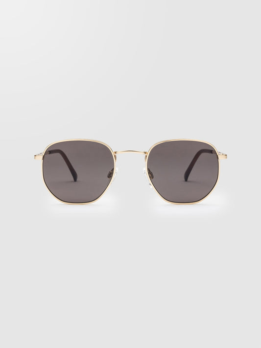 Lunettes de soleil Happening Gloss Gold (Verres gris) - GRAY