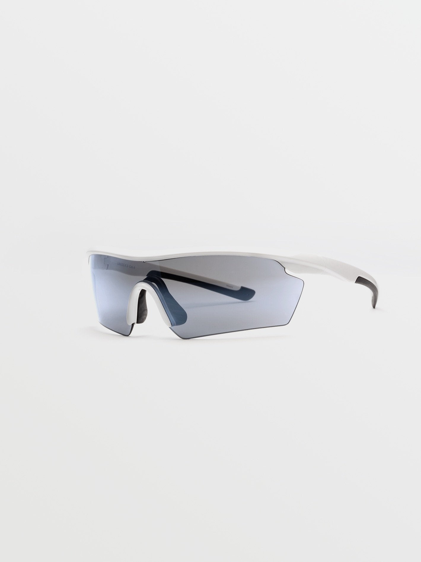 Lunettes de soleil miroir Download (Verres platinium) - WHITE GLOSS