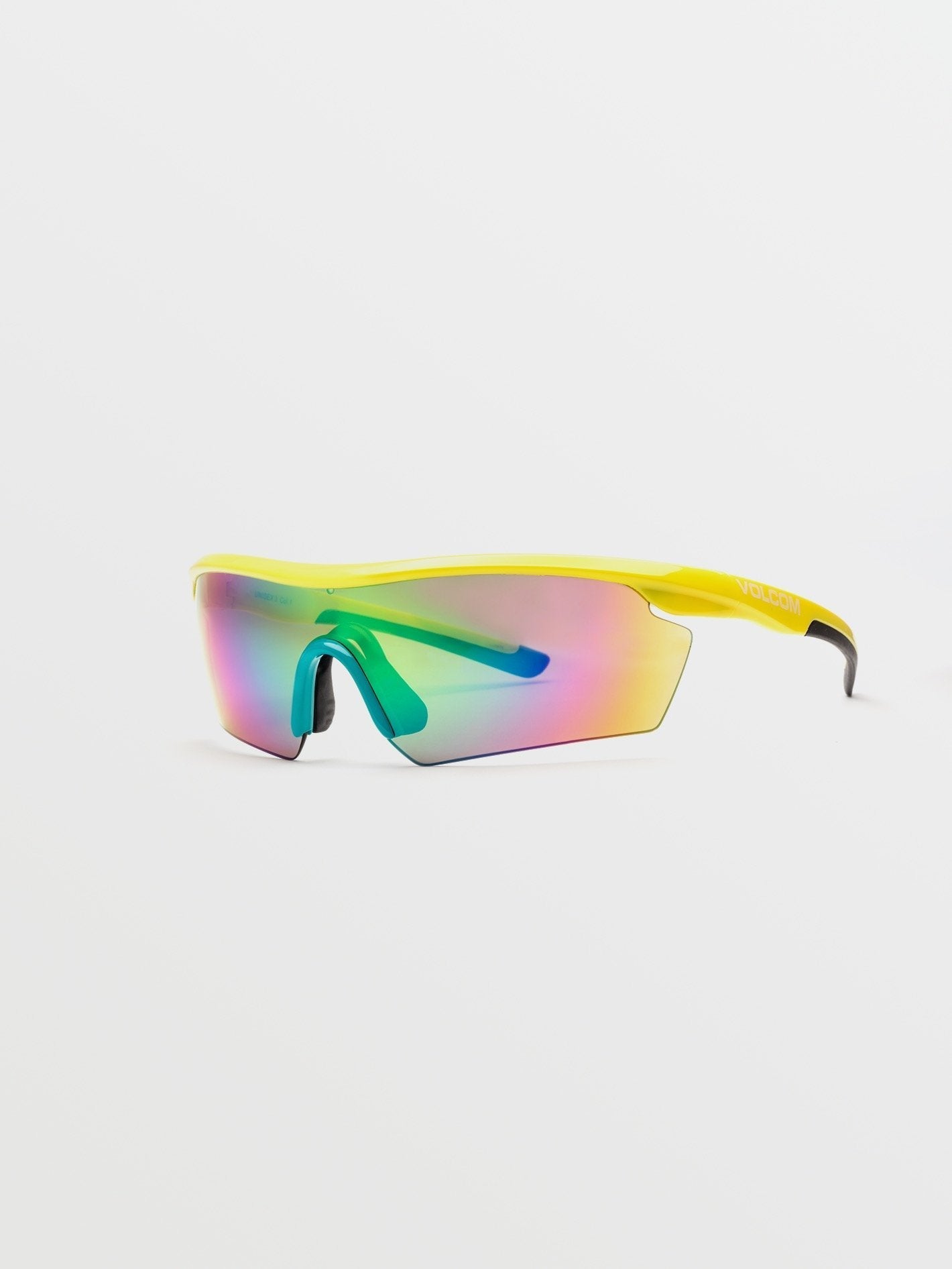 Lunettes Download - Gloss Yellow/Aqua/Rainbow Mirror
