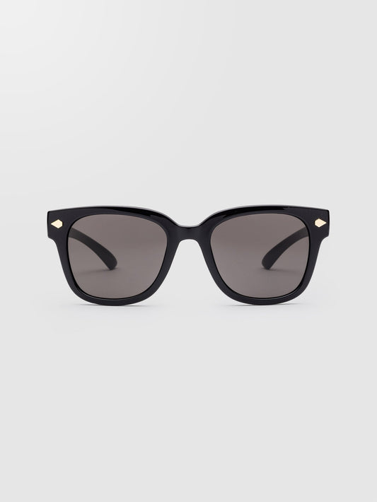 Lunettes de soleil Freestyle Gloss Black (Verres gris) - GRAY
