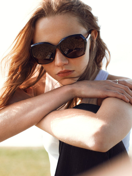 Lunettes de soleil Psychic Matte Tort (Verres bronze) - BRONZE