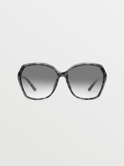 Lunettes de soleil Psychic Gloss Nude Tort (Verres dégradés gris) - NUTMEG