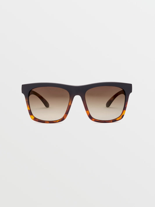 Lunettes de soleil Jewel Matte Darkside (Verres polarisés dégradés bronze) - BRONZE FADE POLAR