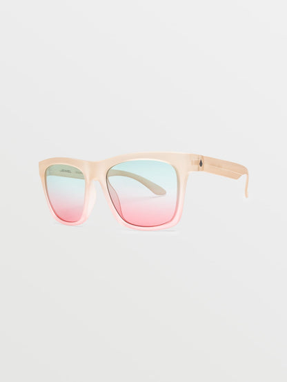 Jewel So Faded Sunglasses (Aquamarine Gradient Lenses) - SUNFADE