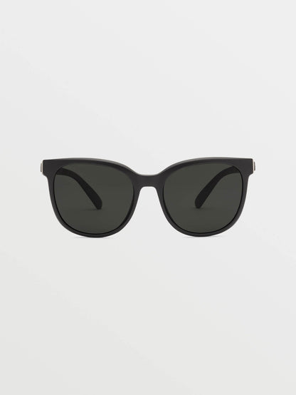Garden Mattschwarze Sonnenbrille (graue polarisierte Gläser) – GRAY POLAR