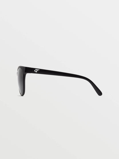 Garden Mattschwarze Sonnenbrille (graue polarisierte Gläser) – GRAY POLAR