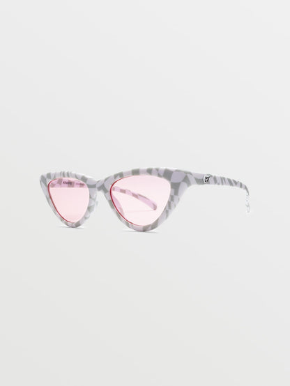 Knife Check Her Sonnenbrille (rosa Gläser) – CHEETAH