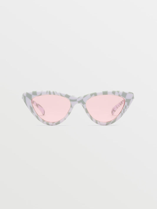 Knife Check Her Sonnenbrille (rosa Gläser) – CHEETAH