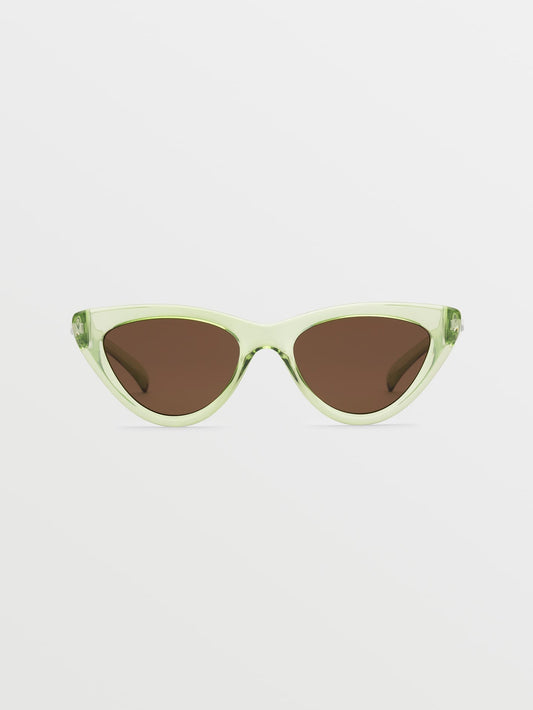 Knife Gloss Sea Foam Sonnenbrille (Bronzegläser) – SEA GLASS