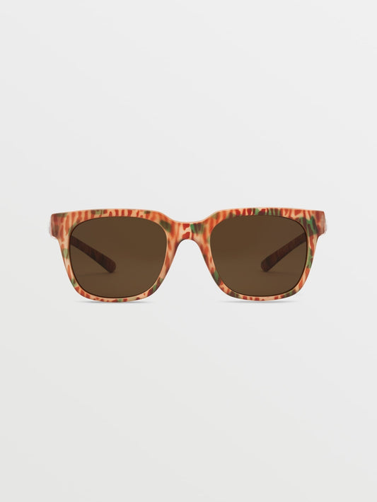 Lunettes de soleil Morph Matte Geo (Verres bronze) - MEGA ORANGE