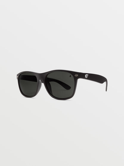 Lunettes de soleil Fourty 6 BLACK mat (verres polarisés gris) - GRAY POLAR