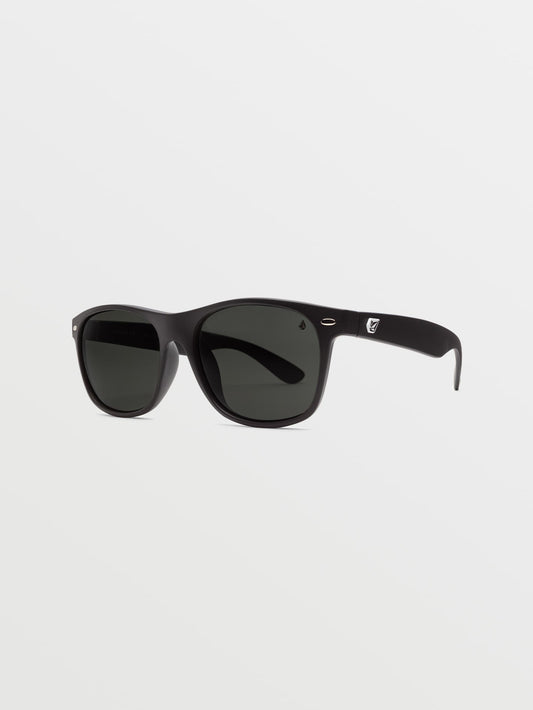 Lunettes de soleil Fourty 6 BLACK mat (verres polarisés gris) - GRAY POLAR
