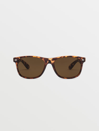 Fourty 6 Matte Tort Sunglasses (Bronze Lenses) - BRONZE