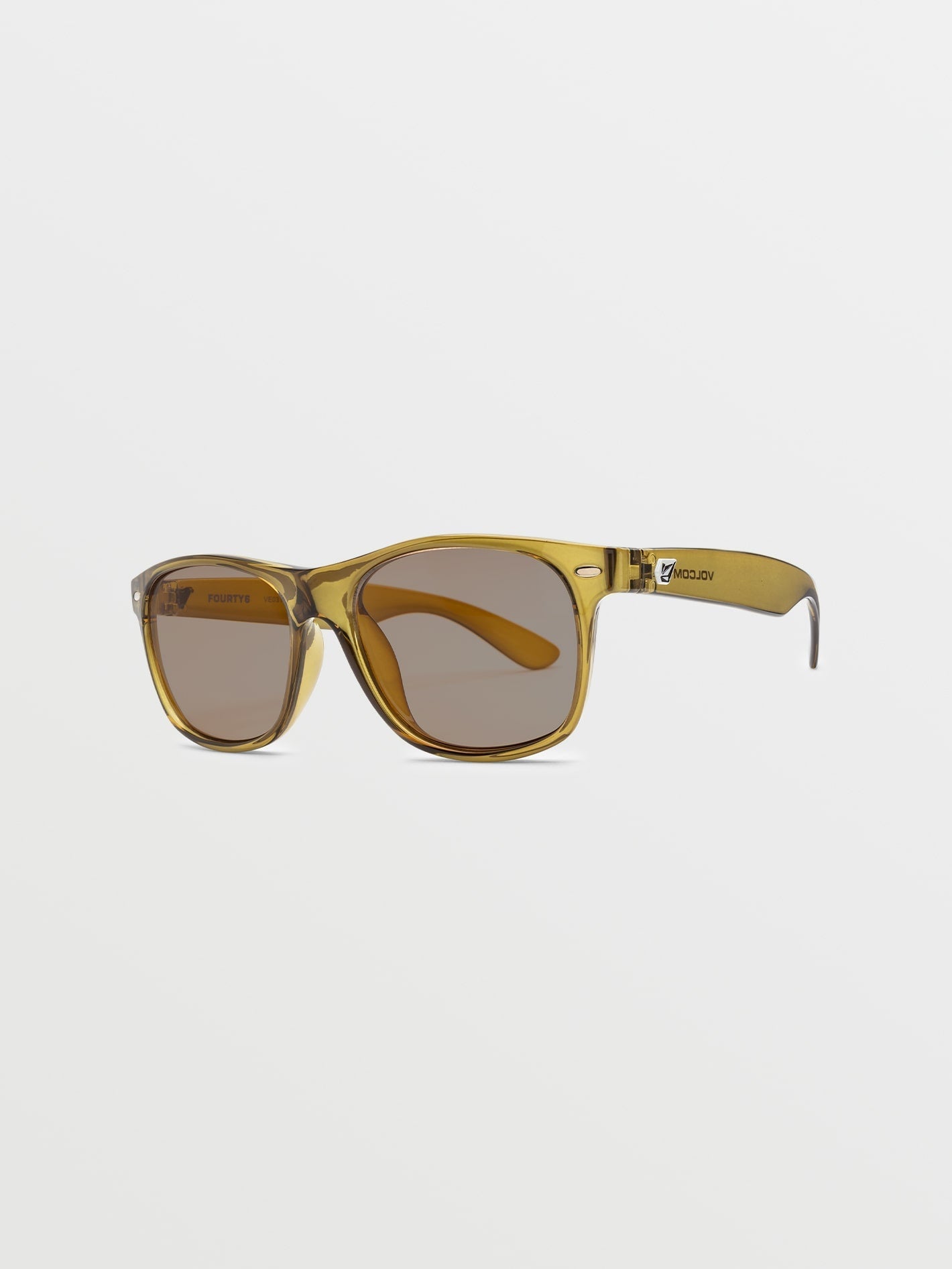 Fourty6 Gloss Olive Sunglasses (Light Bronze Lens) - OLIVE