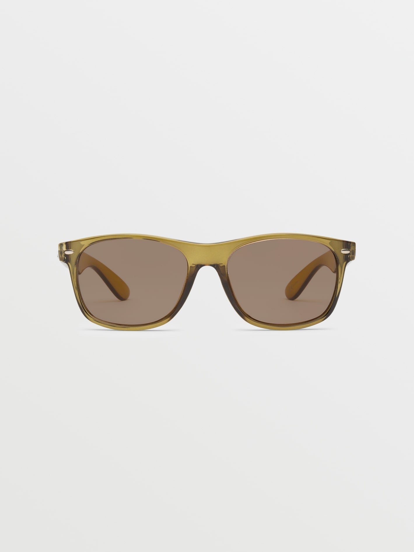 Fourty6 Gloss Olive Sunglasses (Light Bronze Lens) - OLIVE