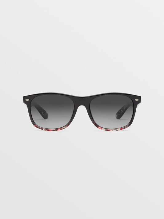 Fourty6 Tie Dye Sonnenbrille (Graue Verlaufsgläser) - TIE DYE