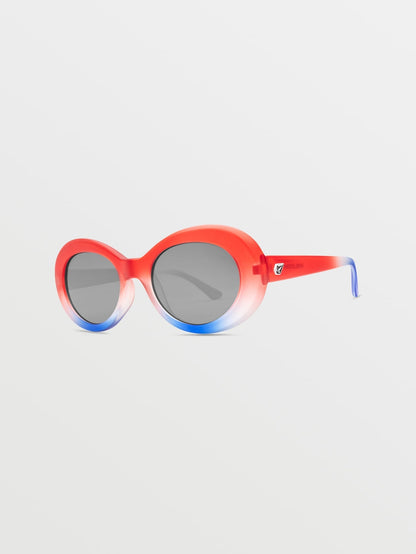 Lunettes de soleil Stoned Stars & Stripes (Verres argentés effet miroir) - STORMY SEA