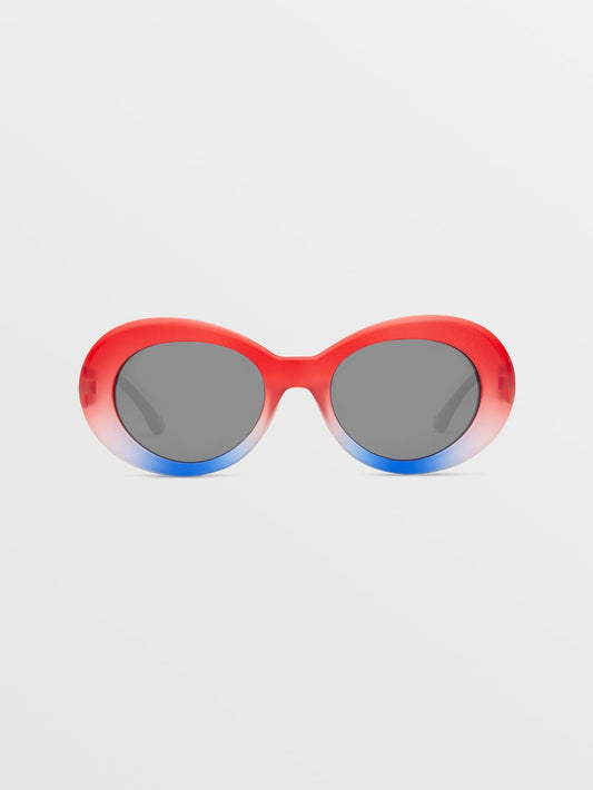 Lunettes de soleil Stoned Stars & Stripes (Verres argentés effet miroir) - STORMY SEA