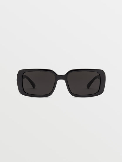Lunettes de soleil True Gloss Black (Verres gris) - GRAY