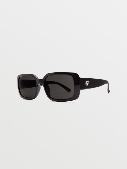 Lunettes de soleil True Gloss Black (Verres gris) - GRAY