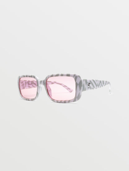 True Check Her Sonnenbrille (rosa Gläser) – CHEETAH