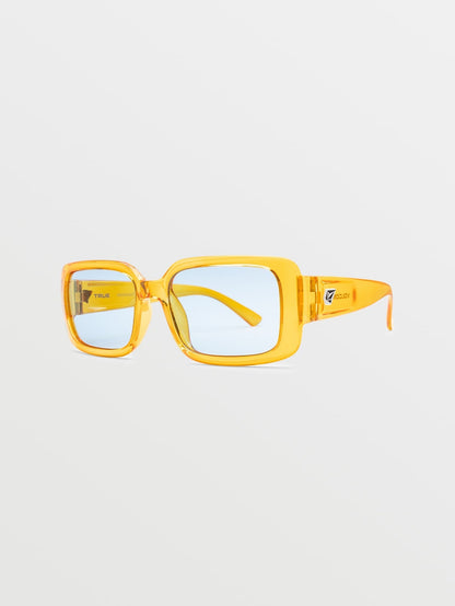 Lunettes de soleil True Gloss Mustard (Verres bleus) - MUSTARD