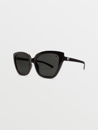 Milli Gloss Black Sunglasses (Gray Polarized Lenses) - GRAY POLAR