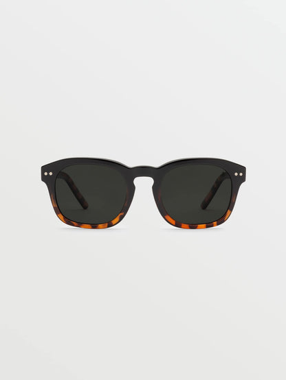 Earth Tripper Gloss Darkside Sonnenbrille (graue polarisierte Gläser) – DEAD ROSE