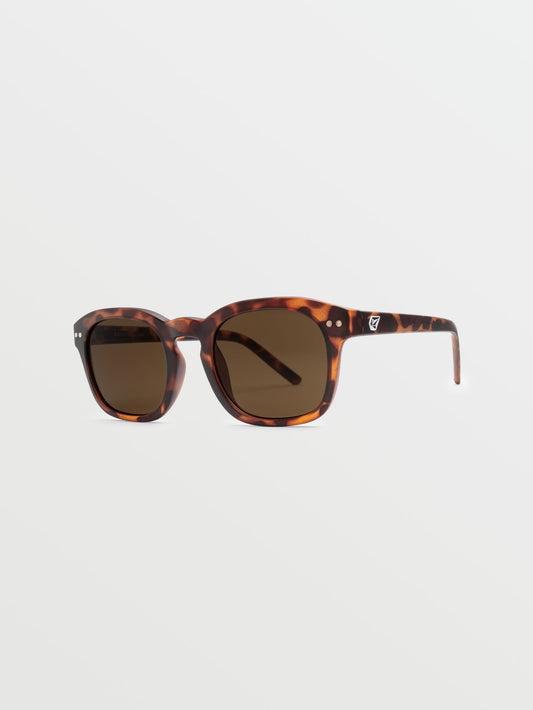 Earth Tripper Matte Tort Sonnenbrille (Bronzegläser) - MARTINI OLIVE