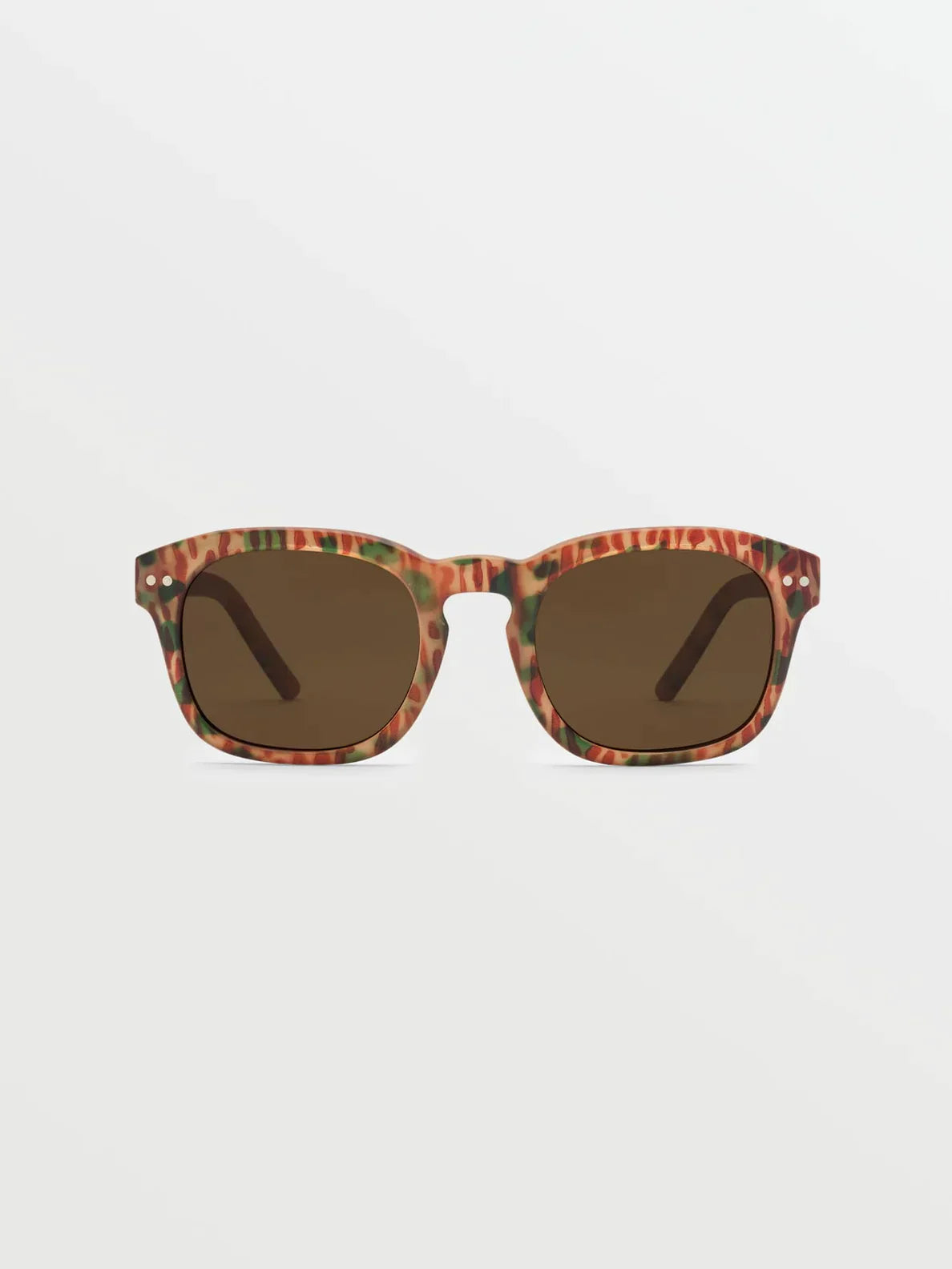 Earth Tripper Matte Geo Sonnenbrille (Bronzegläser) – MEGA ORANGE