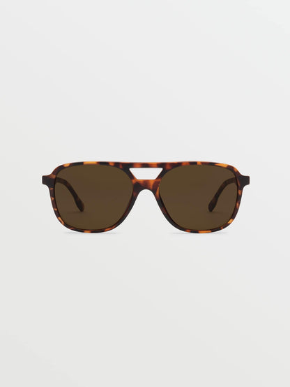 New Future Matte Tort Sunglasses (Bronze Lenses) - MARTINI OLIVE