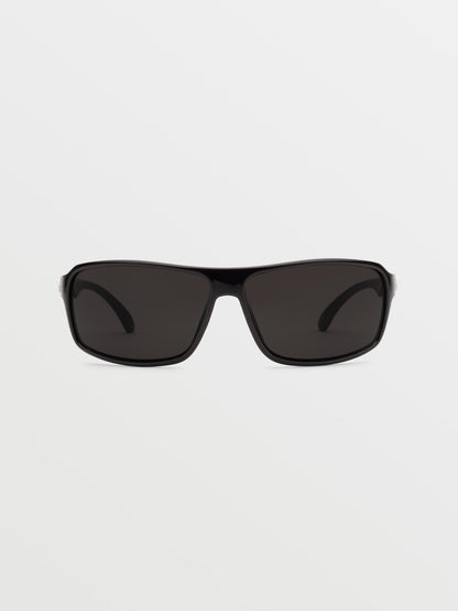 Lunettes de soleil Corpo Class Gloss Black (Verres gris) - BLACK