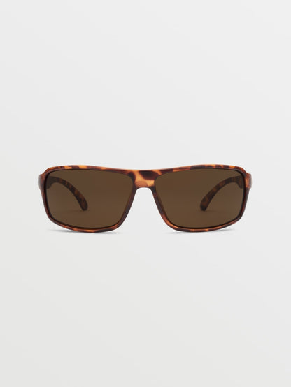 Corpo Class Matte Tort Sonnenbrille (Bronze-Gläser) - MARTINI OLIVE