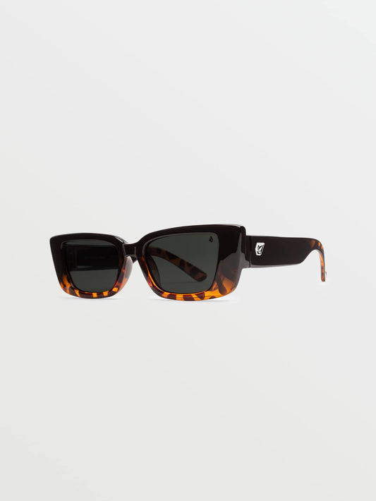 Strange Land Gloss Darkside Sonnenbrille (graue polarisierte Gläser) – DEAD ROSE