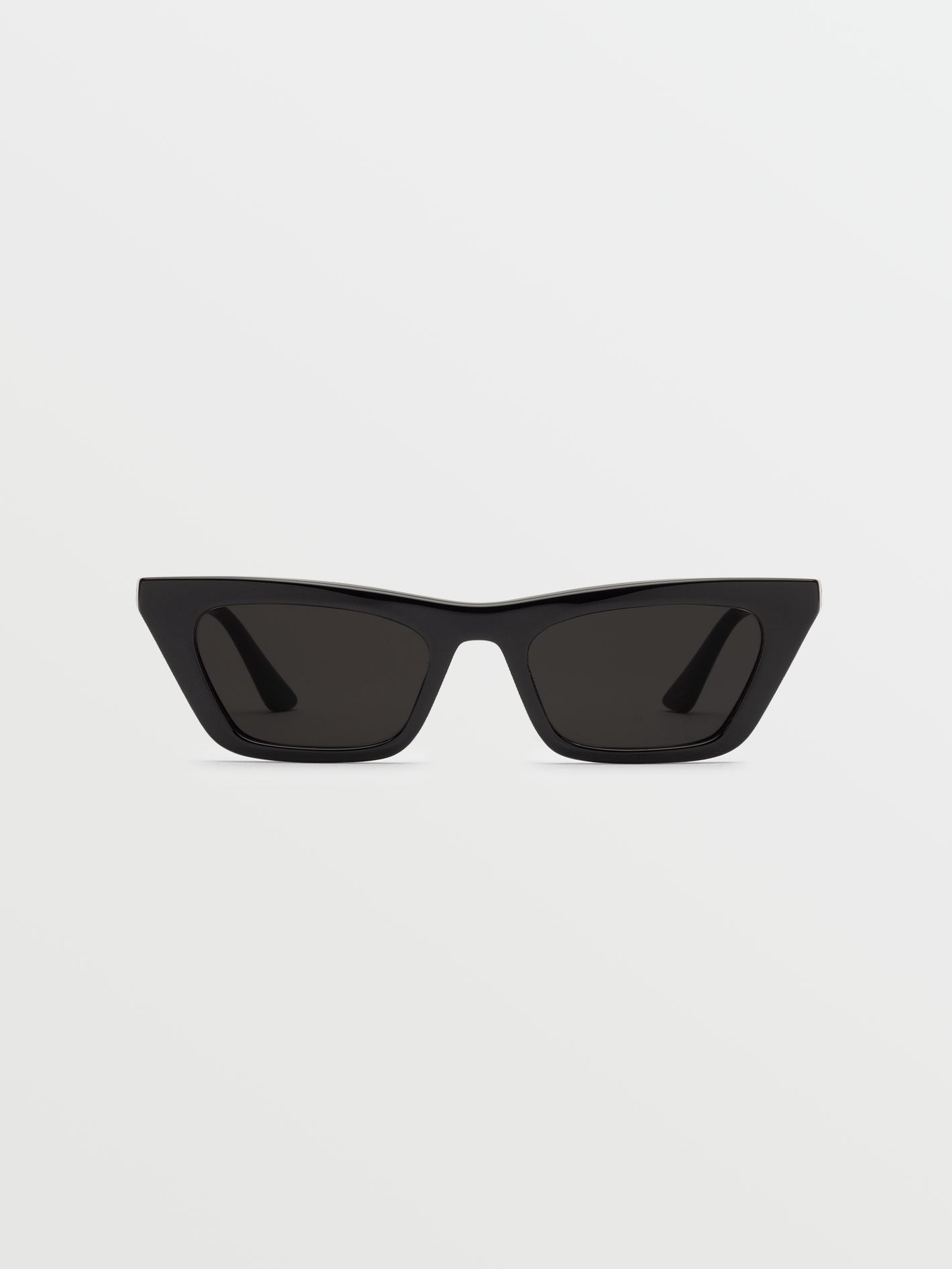 Peace Punk Gloss Black Sunglasses (Grey Lens) - BLACK