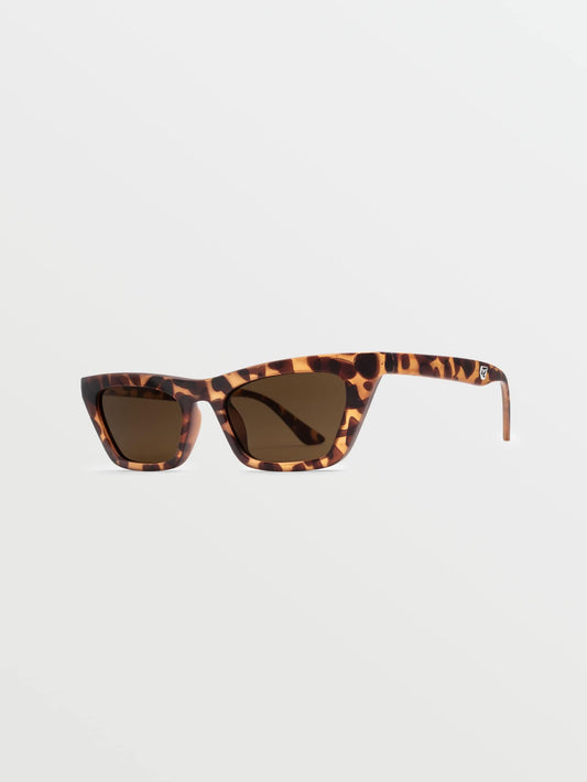 Peace Punk Matte Tort Sonnenbrille (Bronzegläser) - MARTINI OLIVE