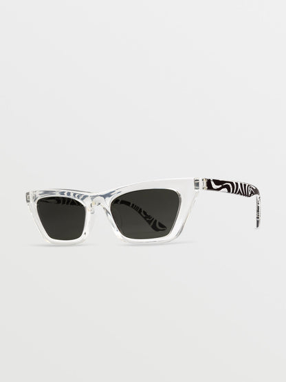Lunettes de soleil Peace Punk Asphalt Beach (Verres gris) - ASPHALT BLACK