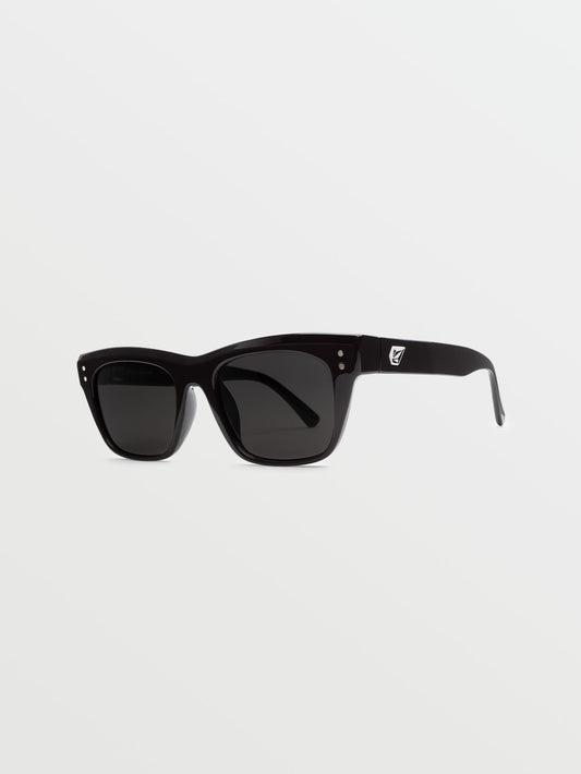 Stoneview Sonnenbrille in Schwarz (graue Gläser) – SCHWARZ