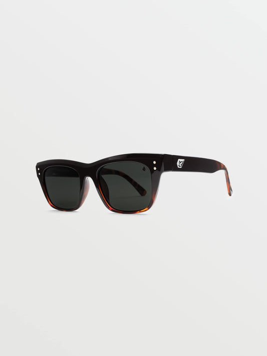 Stoneview Gloss Darksidee Sonnenbrille (graue polarisierte Gläser) – DEAD ROSE