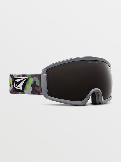 Snow Migrations Mask - Camo Lime - Small - Cat 3 / VLT 17%