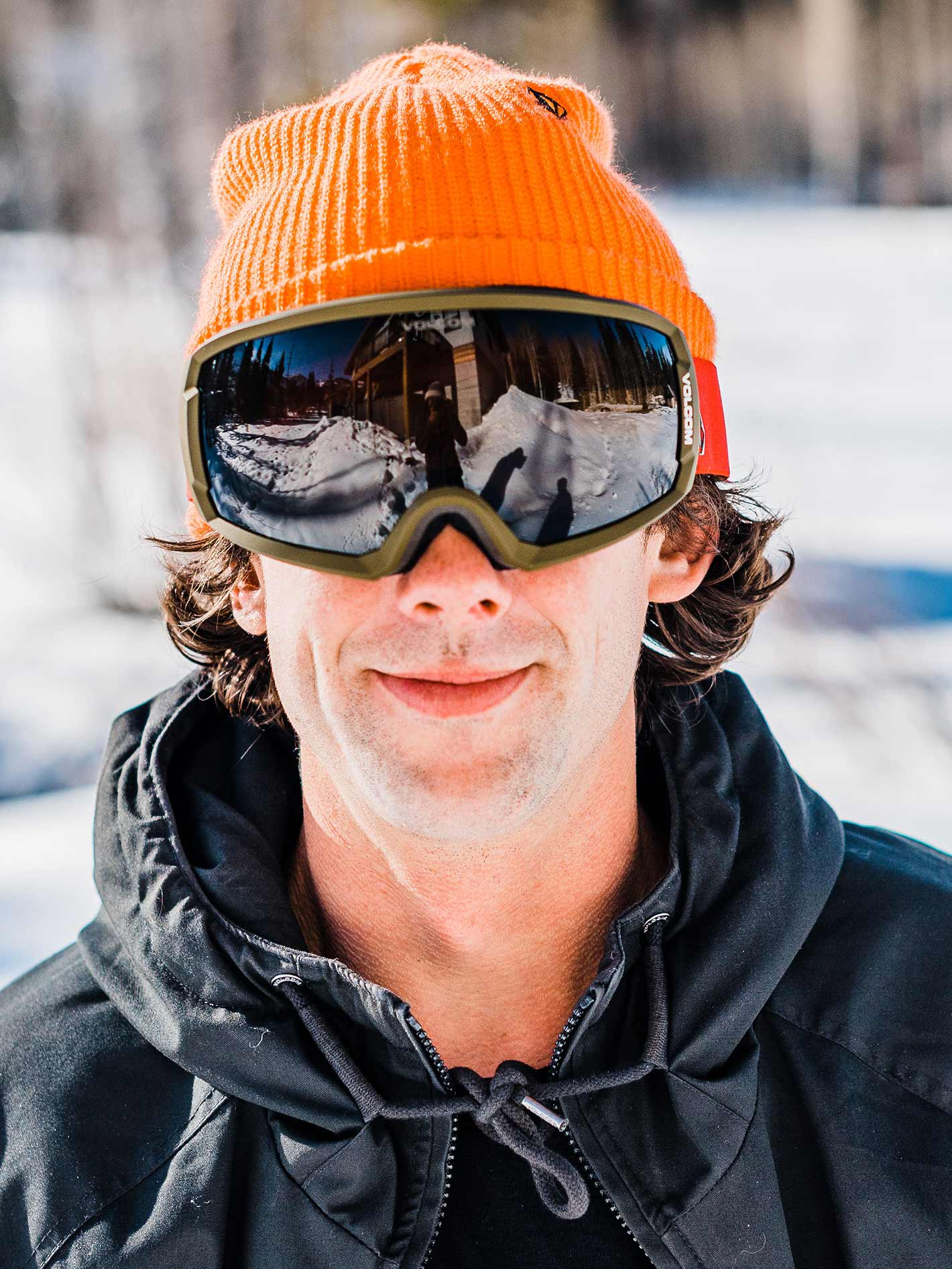 Migrations Charamel/Red Snow Goggles - Bronze