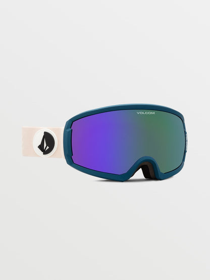 Snow mask Migrations Party Pink/Slate Blue - Purple Chrome